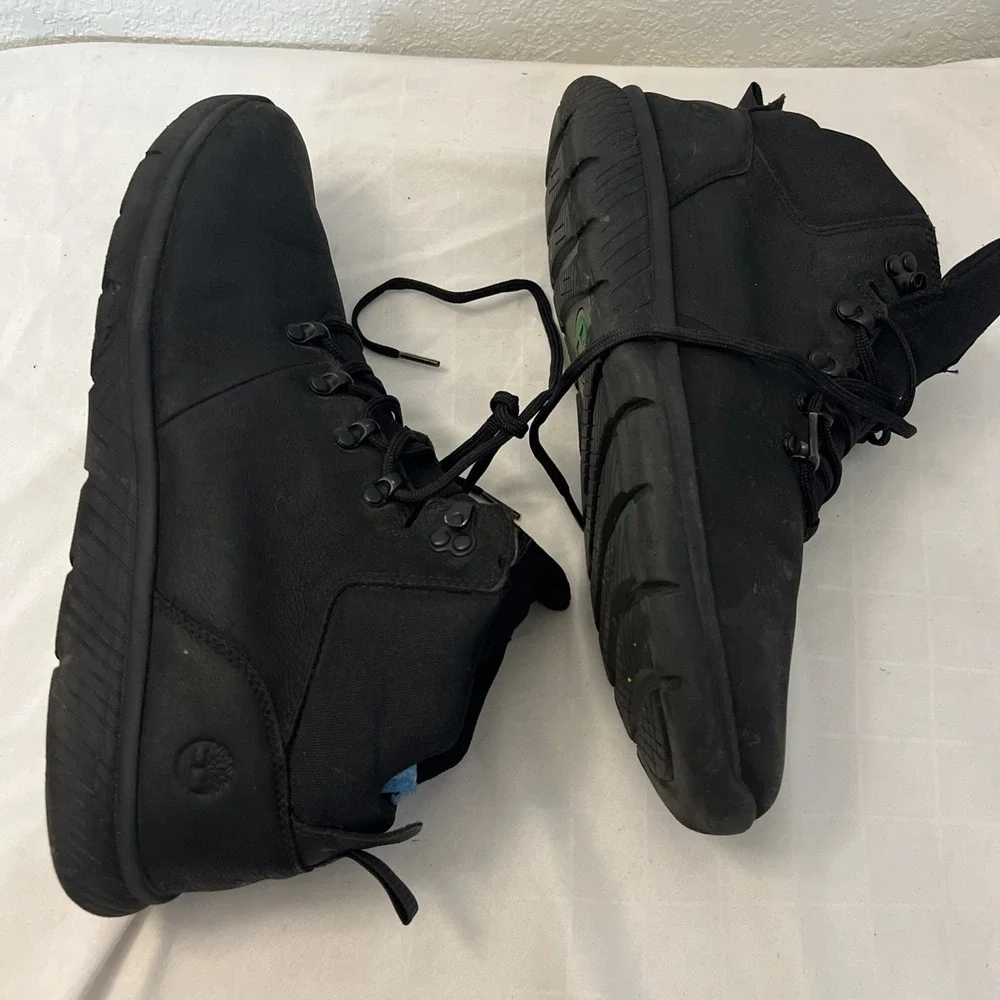 Timberland Boltero Leather A1R1S Leather Shoe Ankle Boots Mens Size 13‎ Black 5